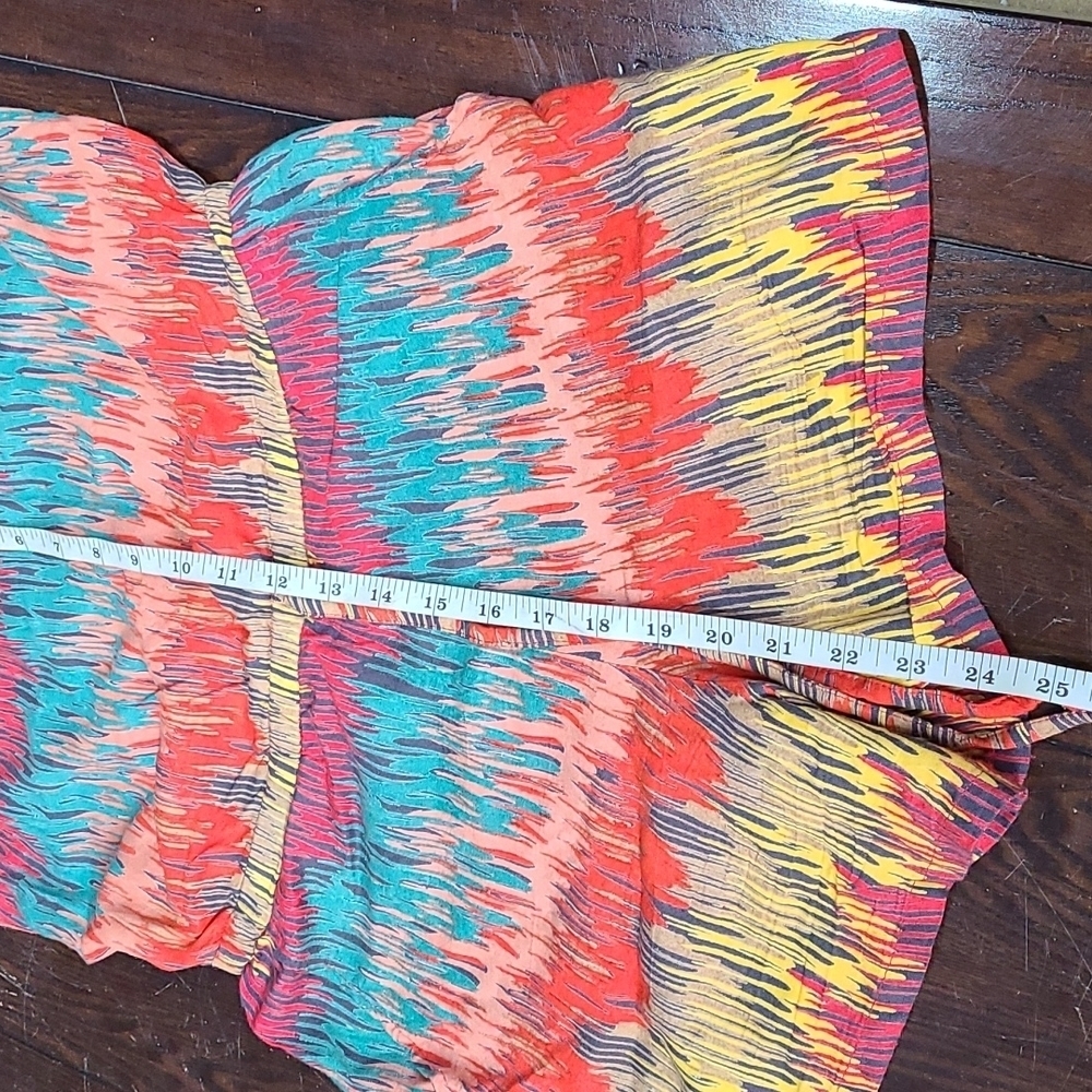 Angie Multi-Color Strapless Romper - Picture 8 of 8